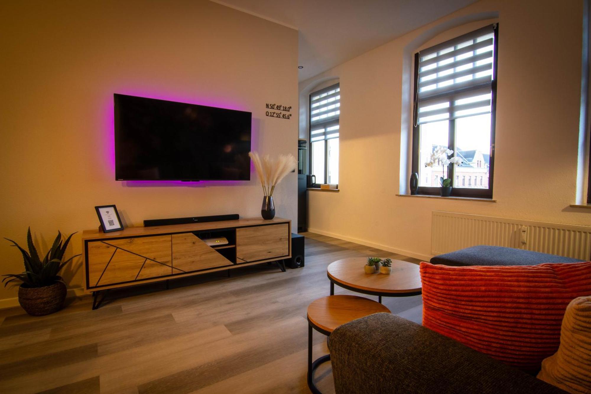 Stayfine - Smartes Design Apartment Am Uni Campus Chemnitz Buitenkant foto